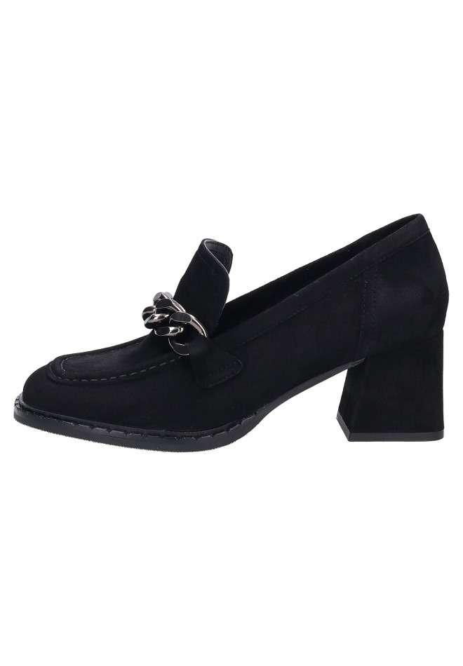 Gabour | Cuir Bleu Foncé Exclusif - Talons Classiques